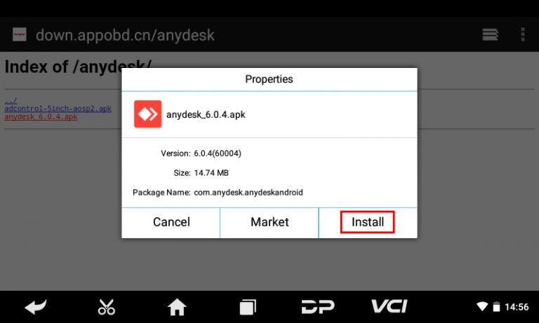 anydesk cannot control android from pc