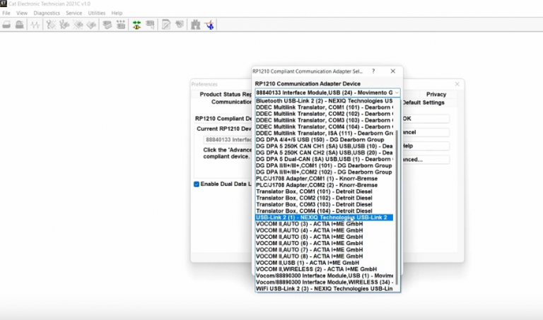 How To Setup Cat Et Work With Nexiq Usb Link Autonumen Offical Blog