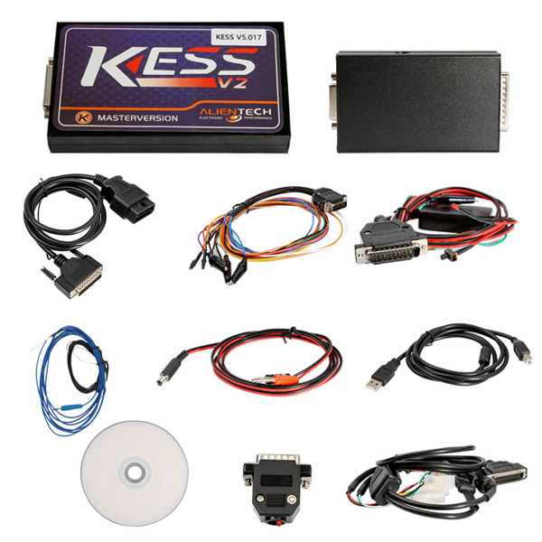Kess V2 V5.017 Red Car Ecu Tuning Kit Eu Master Online No Token