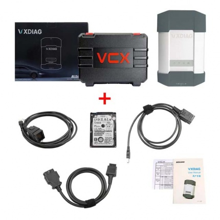 V2023.06 VXDIAG Multi Diagnostic Tool BENZ MB SD Connect C6 Plus BMW ICOM next 2 in 1 Scanner