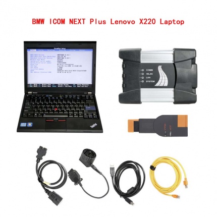 BMW ICOM NEXT BMW ICOM A2 A+B+C Plus Lenovo X220 I5 8GB Laptop V2024.03 Engineers Version Ready to Use