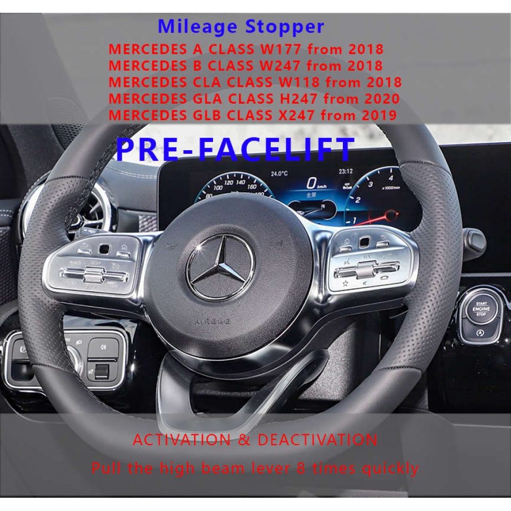 Mileage stopper for Mercedes Benz W177/W247/W118/H247/X247