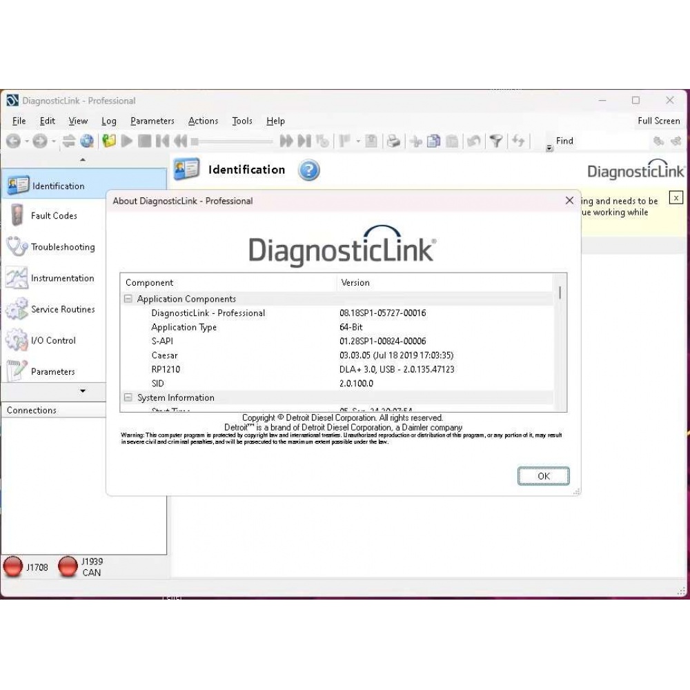 2024 DDDL 8.18 Detroit Diesel DiagnosticLink 8.18 SP0 Professional Level10 + Troubleshooting