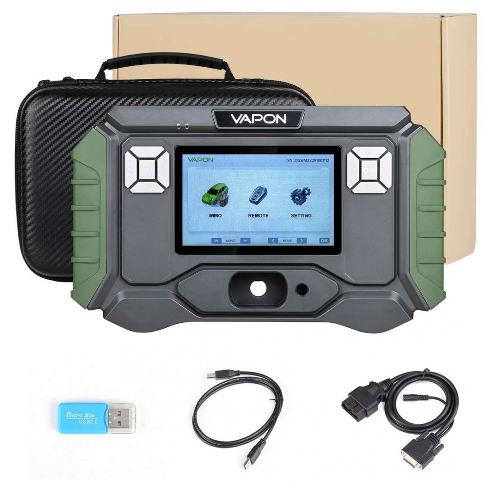 Vapon VP996 Key Programmer No Token Limitation Lifetime Free Update Online Supports All Keys Lost