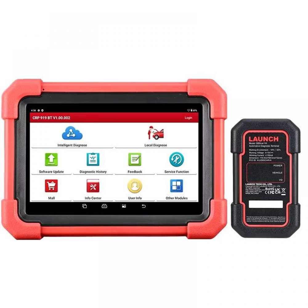 Launch X431 CRP919X BT Auto Diagnostic Tools Full System Diagnosis Support CANFD DOIP