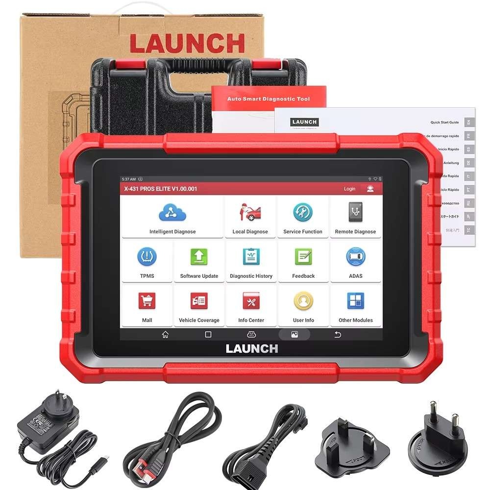 Launch X431 PROS Elite All System Bi-Directional Diagnostic Tool Supports FCA Autoauth