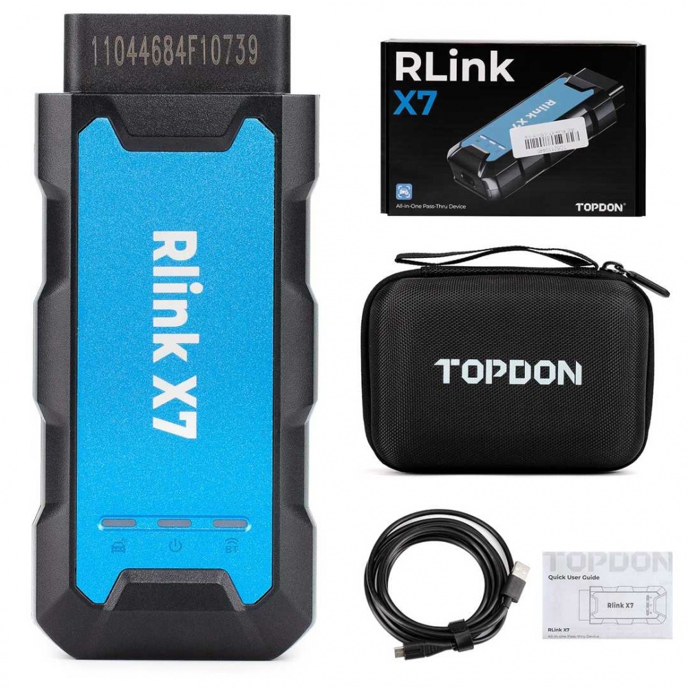 TOPDON RLink X7 Nissan Consult 3 Plus V241 Support CAN-FD/DOIP Protocol Coding /Programming