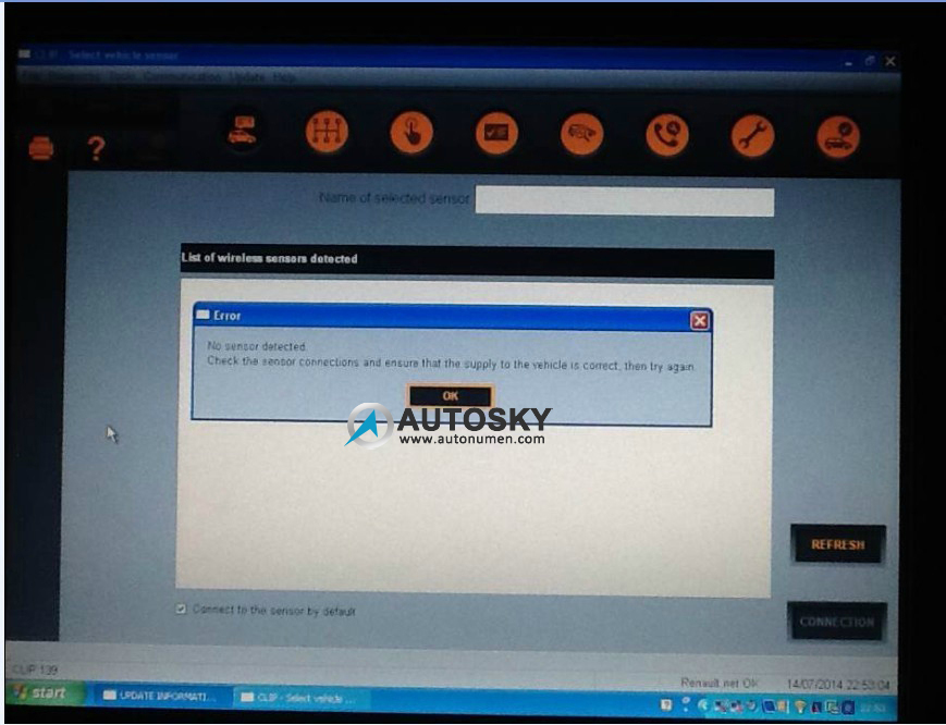 The Solutions For Renault Can Clip With No Sensor Detected News